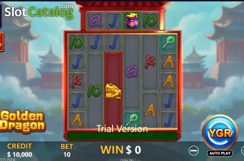 Οθόνη2. Golden Dragon (YGR) Κουλοχέρης