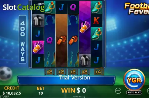Οθόνη2. Football Fever (YGR) Κουλοχέρης