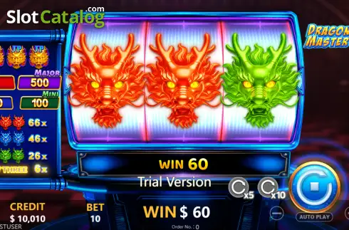 Οθόνη3. Dragon Master 66 Κουλοχέρης