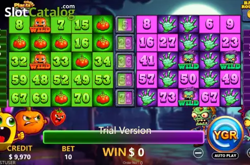 Οθόνη2. Plants VS Zombies SpinGO! Κουλοχέρης