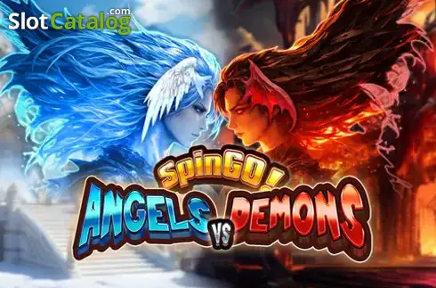Angels VS Demons SpinGO! Λογότυπο Angels VS Demons SpinGO! Λογότυπο