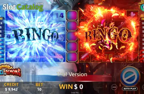 Οθόνη3. Angels VS Demons SpinGO! Κουλοχέρης