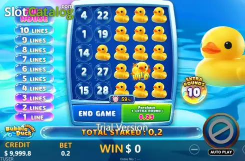 Οθόνη3. Bubble Duck SpinGO! Κουλοχέρης