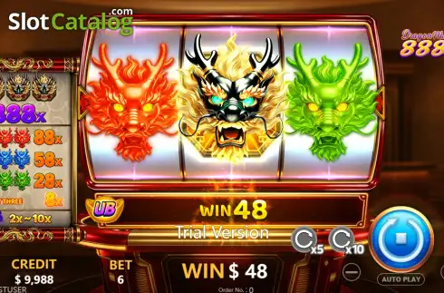 Οθόνη3. Dragon Master 8880 Κουλοχέρης 