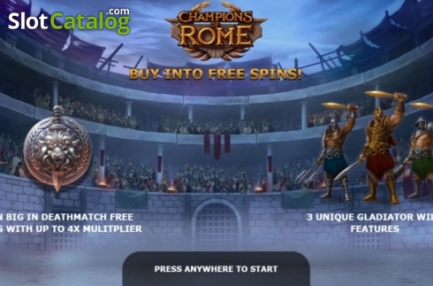 Οθόνη2. Champions of Rome Κουλοχέρης