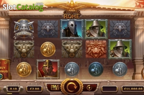 Οθόνη3. Champions of Rome Κουλοχέρης