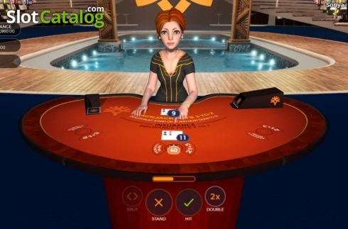 Οθόνη4. Sonya Blackjack Κουλοχέρης