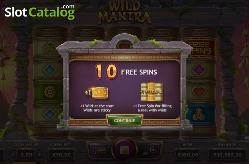 Οθόνη9. Wild Mantra Κουλοχέρης