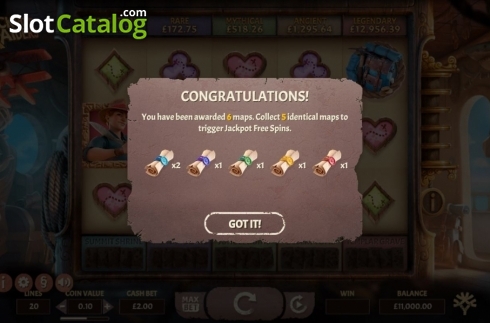 Οθόνη3. Jackpot Raiders Κουλοχέρης