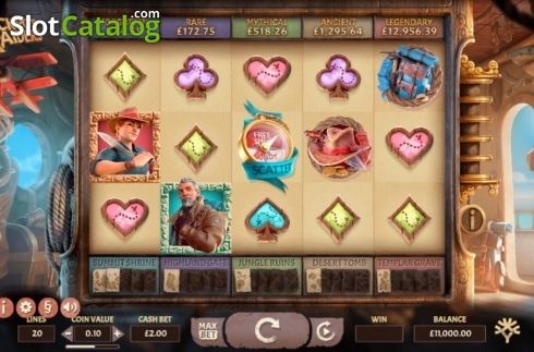 Οθόνη4. Jackpot Raiders Κουλοχέρης