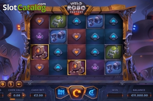 Οθόνη3. Wild Robo Factory Κουλοχέρης