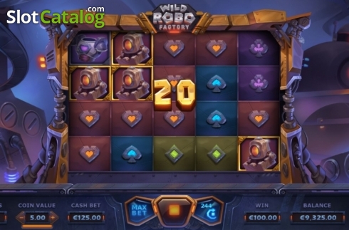 Οθόνη5. Wild Robo Factory Κουλοχέρης