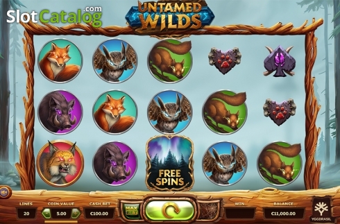 Οθόνη3. Untamed Wilds Κουλοχέρης
