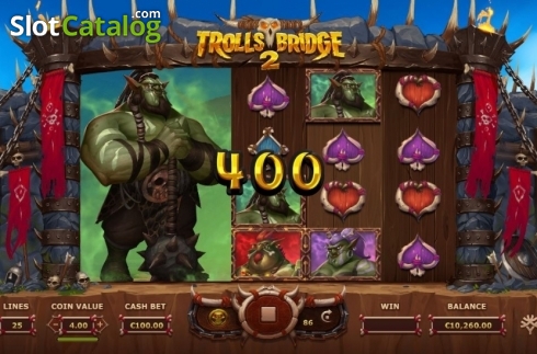 Οθόνη5. Trolls Bridge 2 Κουλοχέρης