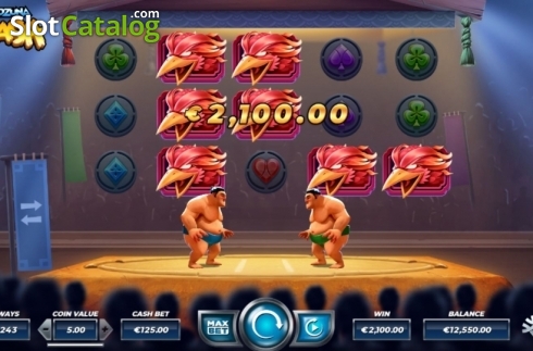 Οθόνη5. Yokozuna Clash Κουλοχέρης 