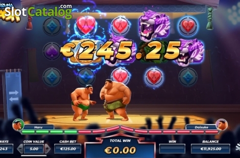 Οθόνη9. Yokozuna Clash Κουλοχέρης 