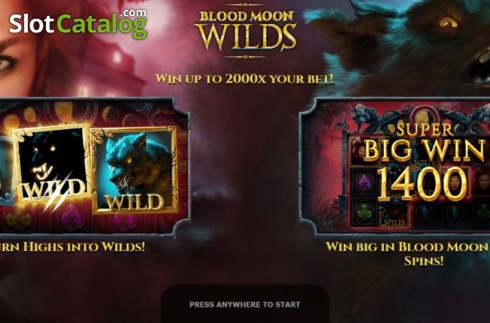Οθόνη2. Blood Moon Wilds Κουλοχέρης