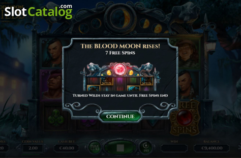 Οθόνη8. Blood Moon Wilds Κουλοχέρης