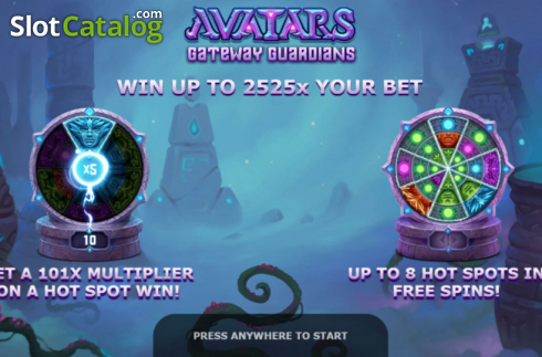 Οθόνη2. Avatars: Gateway Guardians Κουλοχέρης 