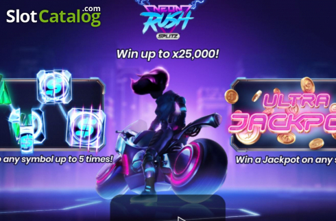 Οθόνη2. Neon Rush Splitz Κουλοχέρης 