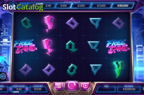 Οθόνη3. Neon Rush Splitz Κουλοχέρης 
