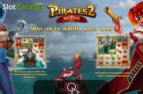 Οθόνη2. Pirates 2: Mutiny Κουλοχέρης