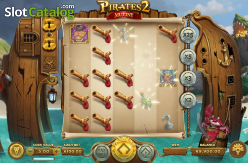 Οθόνη4. Pirates 2: Mutiny Κουλοχέρης