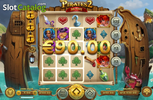 Οθόνη6. Pirates 2: Mutiny Κουλοχέρης