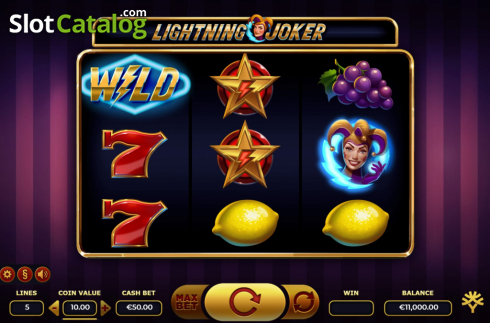 Οθόνη2. Lightning Joker Κουλοχέρης