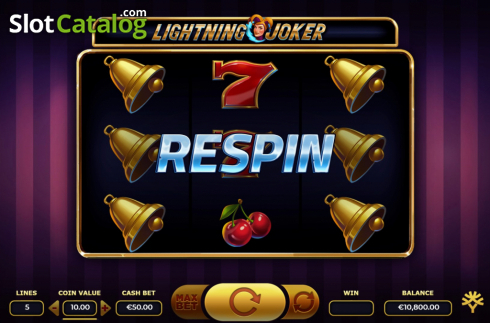 Οθόνη3. Lightning Joker Κουλοχέρης
