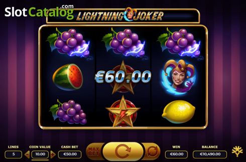 Οθόνη4. Lightning Joker Κουλοχέρης