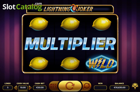 Οθόνη6. Lightning Joker Κουλοχέρης