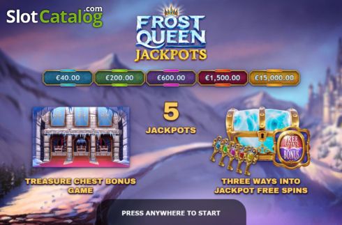 Οθόνη2. Frost Queen Jackpots Κουλοχέρης