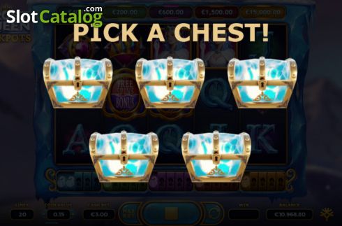 Οθόνη6. Frost Queen Jackpots Κουλοχέρης