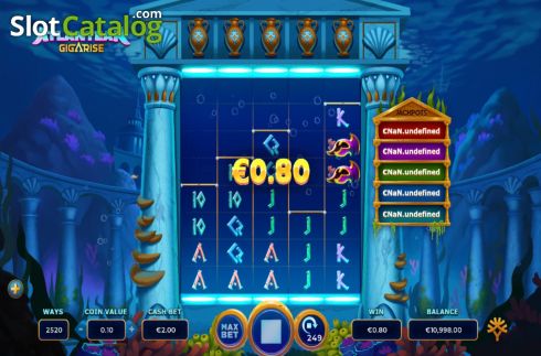 Οθόνη4. Atlantean Gigarise Κουλοχέρης