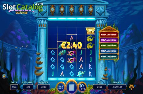 Οθόνη5. Atlantean Gigarise Κουλοχέρης