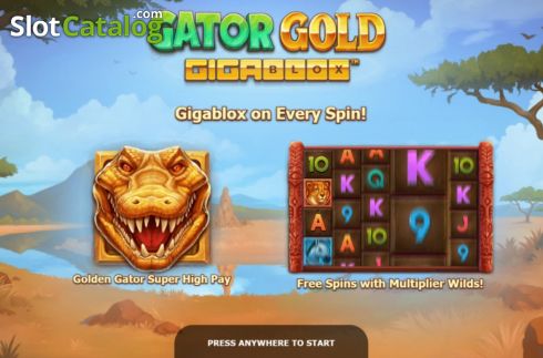 Οθόνη2. Gator Gold Gigablox Κουλοχέρης