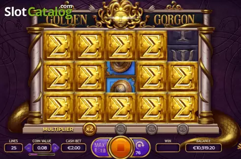 Οθόνη6. Golden Gorgon Κουλοχέρης 
