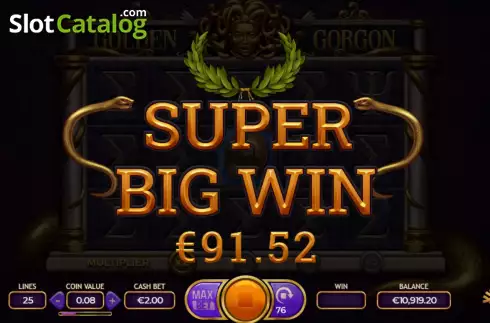 Οθόνη7. Golden Gorgon Κουλοχέρης 