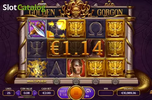 Οθόνη8. Golden Gorgon Κουλοχέρης 