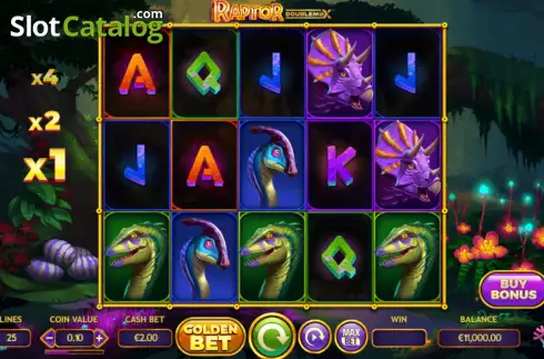 Οθόνη3. Raptor Doublemax Κουλοχέρης