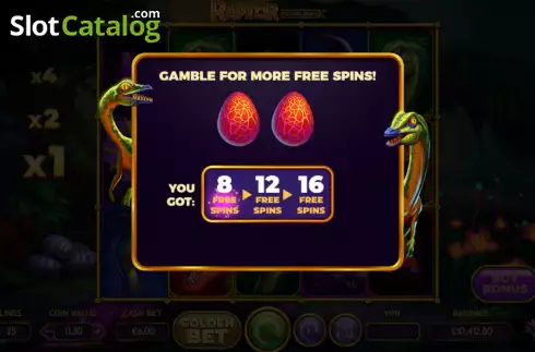 Οθόνη6. Raptor Doublemax Κουλοχέρης