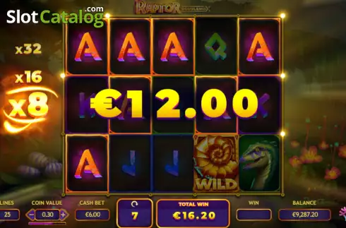 Οθόνη9. Raptor Doublemax Κουλοχέρης