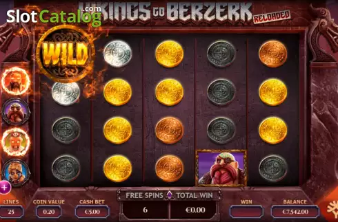 Οθόνη9. Vikings Go Berzerk Reloaded Κουλοχέρης 