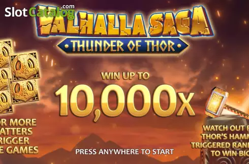 Οθόνη2. Valhalla Saga Thunder of Thor Κουλοχέρης