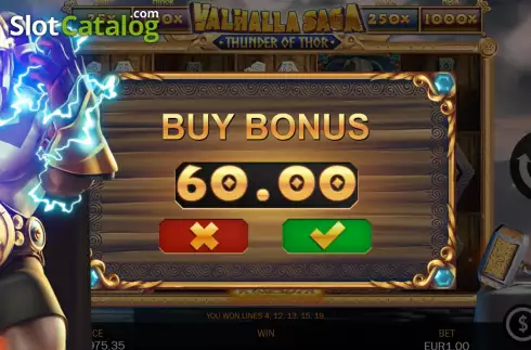 Οθόνη7. Valhalla Saga Thunder of Thor Κουλοχέρης