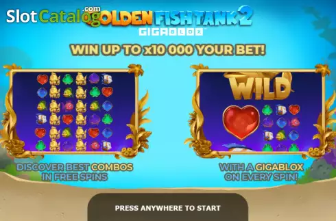 Οθόνη2. Golden Fish Tank 2 Gigablox Κουλοχέρης