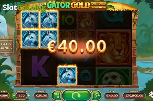 Οθόνη4. Gator Gold Deluxe Gigablox Κουλοχέρης