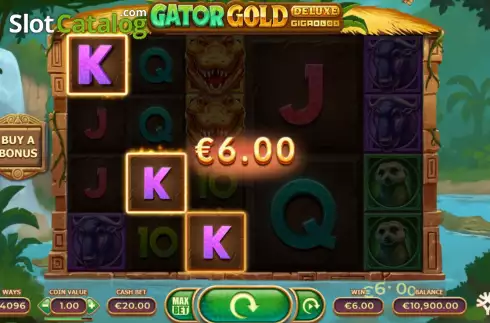 Οθόνη5. Gator Gold Deluxe Gigablox Κουλοχέρης