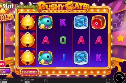 Οθόνη2. Pushy Cats Κουλοχέρης 